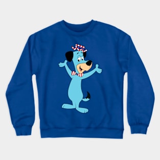 Huckleberry Hound - Patriotic USA Crewneck Sweatshirt